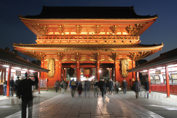 Senso-ji Temple in Asakusa, Tokyo
