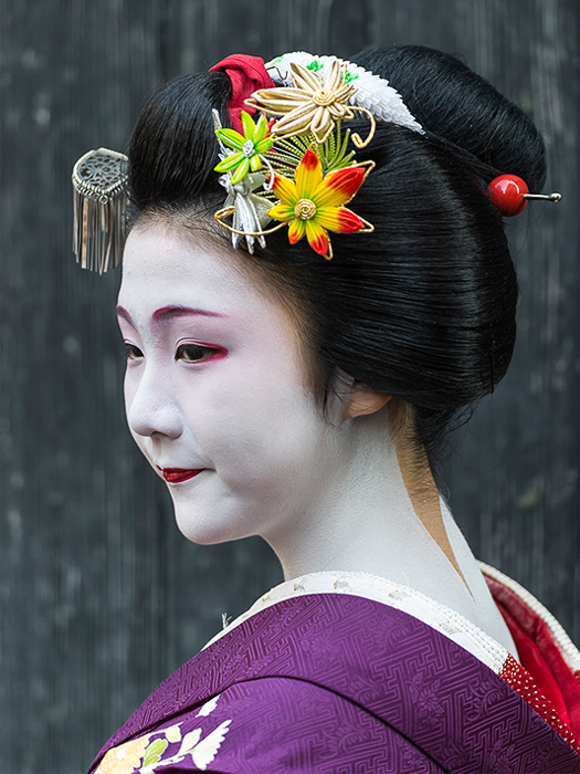 Maiko (young geisha) in Kyoto