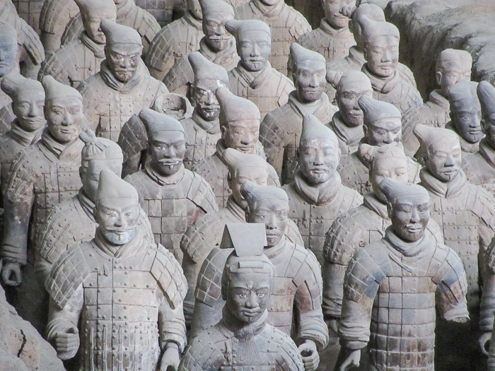 terracotta warriors near Xian